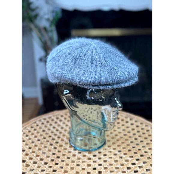 Vintage Gray Wool Newsboy Cap - Picture 3 of 8